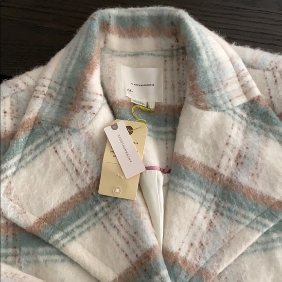 Anthropologie Elsa Plaid coat - Picture 6 of 8